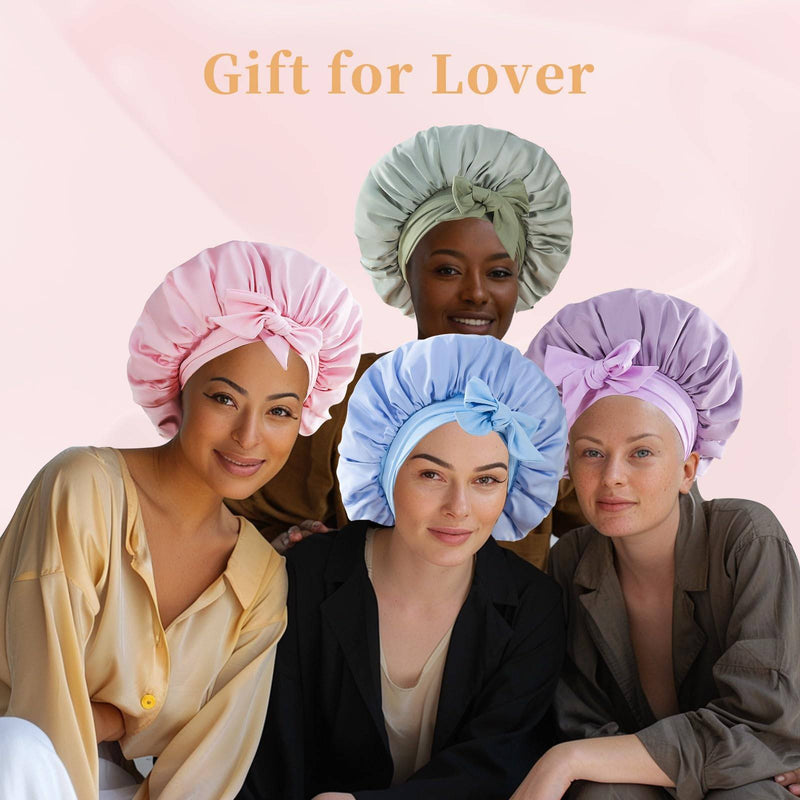 Premium Satin Hair Bonnet for Sleeping